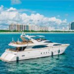 Miami Beach 64FT Pershing Wind Yacht Rental Guest Capacity & Cost